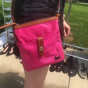 Dooney & Bourke Small Fuchsia Crossbody